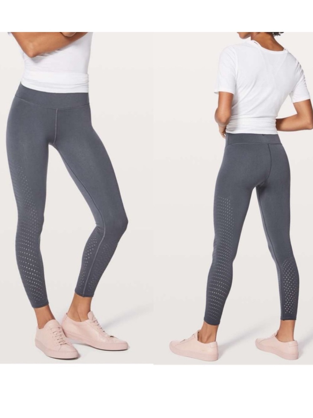 Lululemon Reveal Tight 7/8 Vortex 25" in Gray